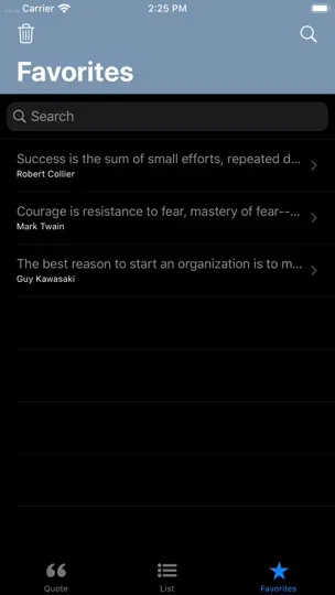 Screenshot von Zitat Des Tаges auf dem iPhone 5