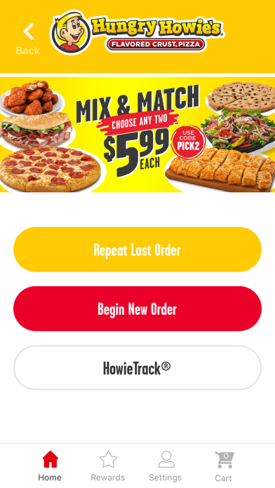 How to cancel & delete Hungry Howies from iphone & ipad 2