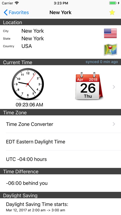 World Clock – Time Zones