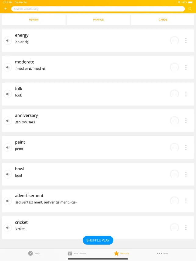 Captura 3 Bright Vocab: Learn English AI iphone