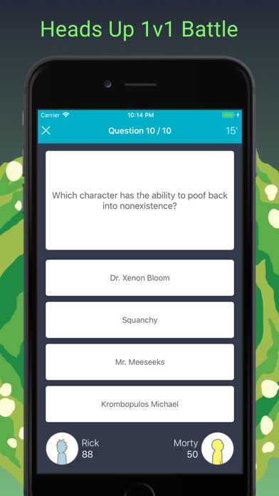 Fan Quiz for Rick and Morty screenshot 2