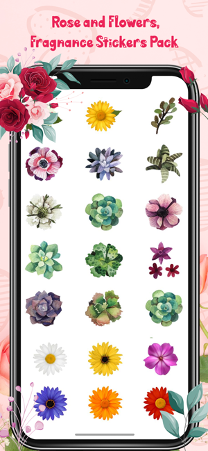 Rose &Flower,Fragnance Sticker(圖2)-速報App