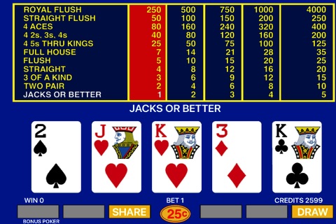 Bonus Video Poker - Poker Game - náhled