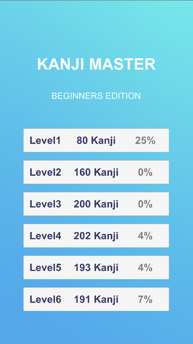 Kanji Master Beginnerのおすすめ画像1