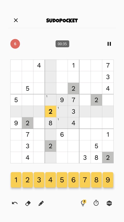 SudoPocket - Sudoku puzzles screenshot-6