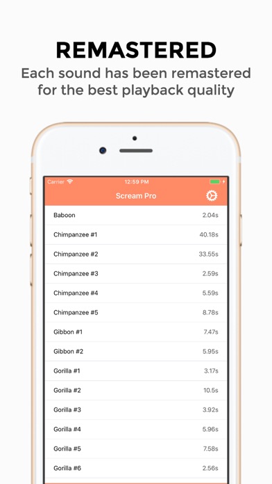 Scream Pro - Monkey Sounds screenshot 4