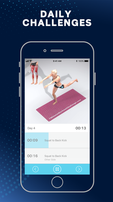 7 Minute Workout Challenge + screenshot 3