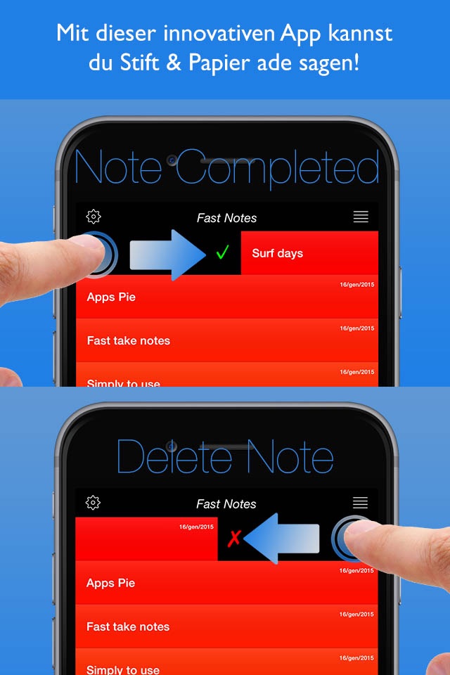 Fast Notes - Memo and lists screenshot 3