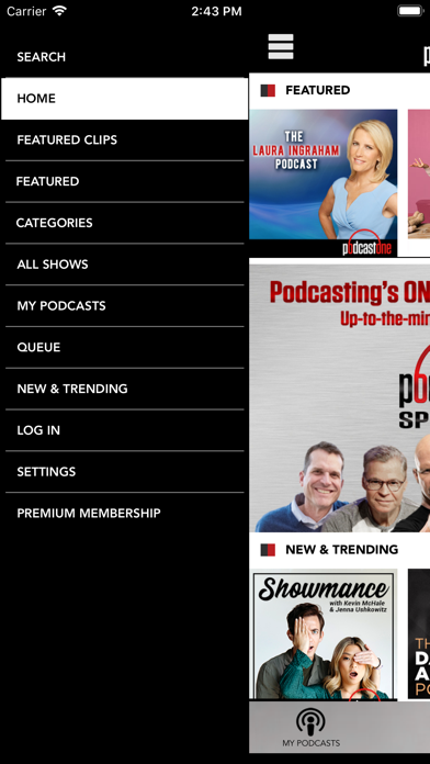 PodcastOne Player screenshot 2