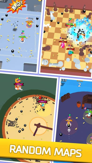 Bomb Party.io 3D Battle Gamesのおすすめ画像1
