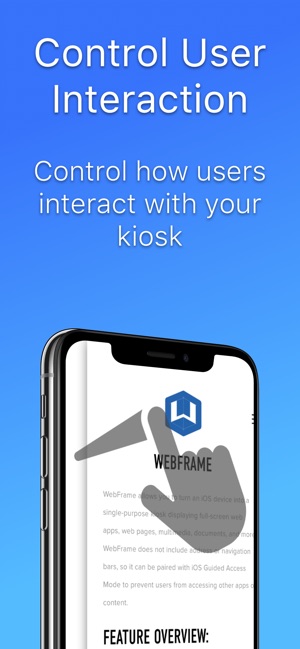 WebFrame Pro Kiosk(圖6)-速報App