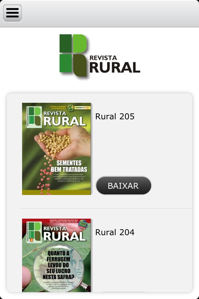 Revista Rural screenshot 2