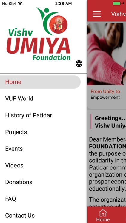 VUF - Vishv Umiya Foundation