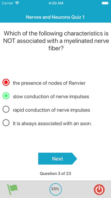 Nervous System Quizzes