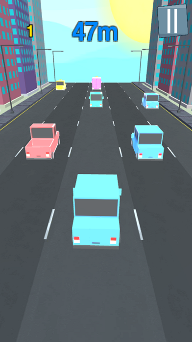 Rushy City:Traffic Dodge Run screenshot 3