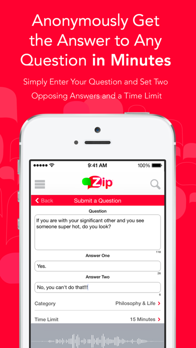 How to cancel & delete Zip - The Question Answer App from iphone & ipad 2