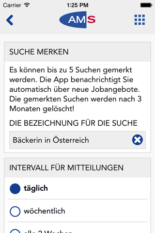 AMS Job App screenshot 3