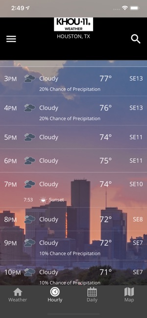 Houston Area Weather from KHOU(圖2)-速報App