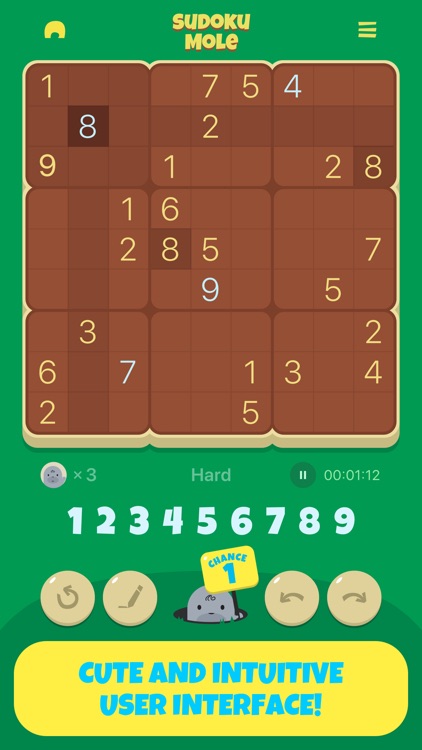 SUDOKU MOLE - Brain Puzzle