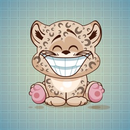 Sticker Me: Happy Jaguar