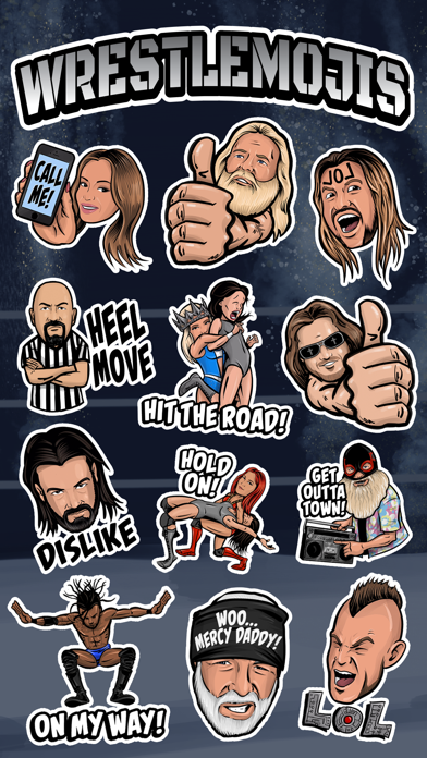 How to cancel & delete Wrestlemojis from iphone & ipad 1