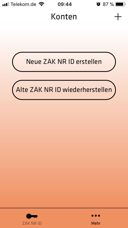 ZÄK NR ID