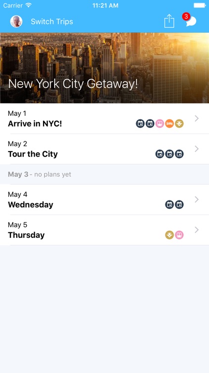 Our Itinerary Viewer