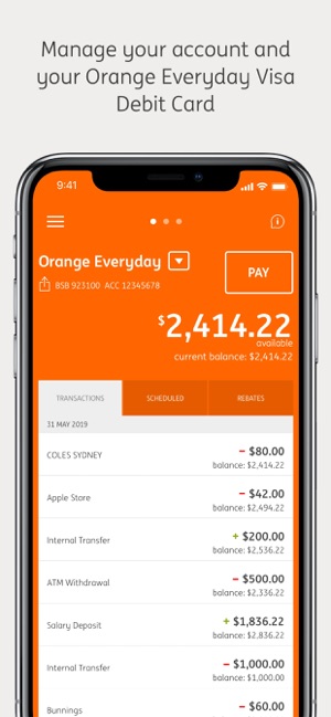 Ing Australia Banking On The App Store