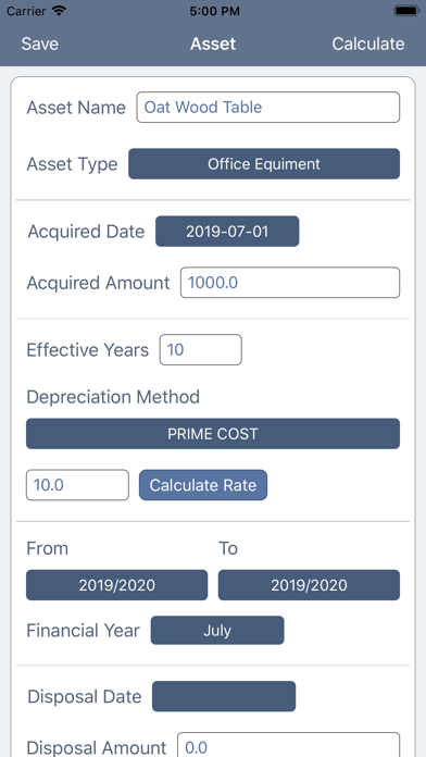 Depreciation_Calculator screenshot 3
