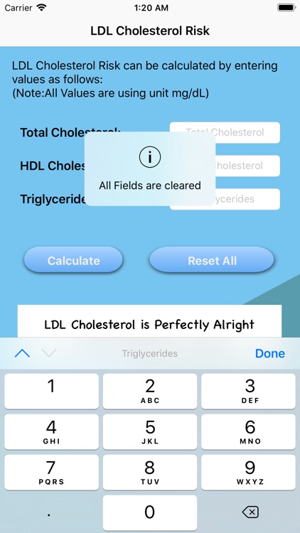 LDL Cholesterol Risk