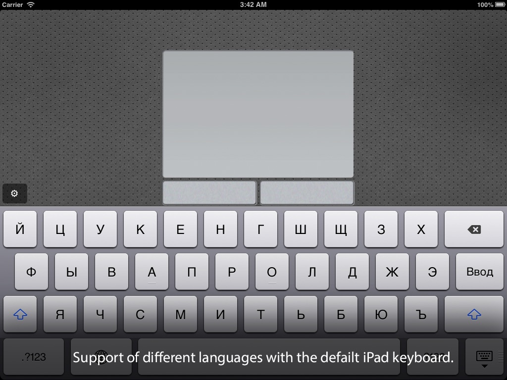 Air Keyboard for iPad screenshot 4