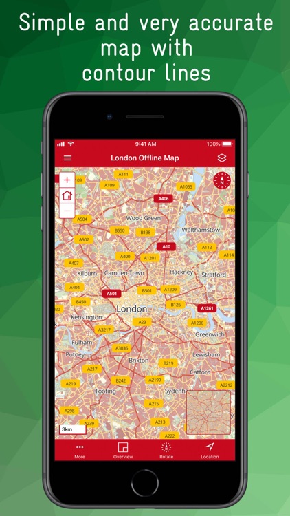 London Offline Map