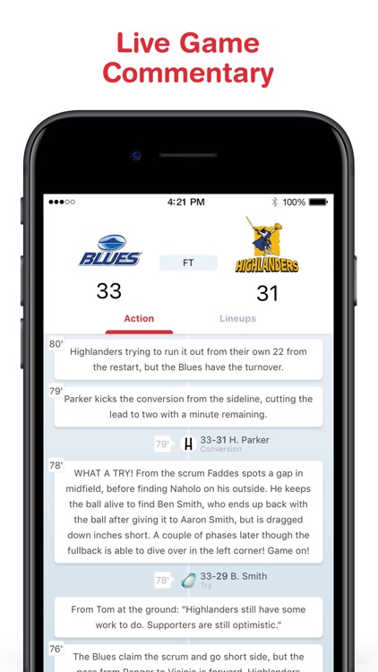 Tribe: Live Sports Scores screenshot-3