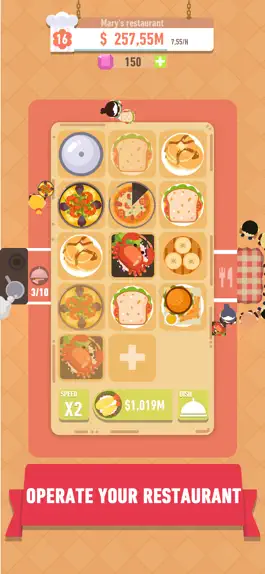 Game screenshot Merge Food apk