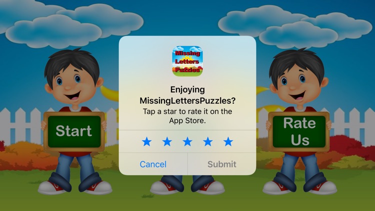 Missing Letters Puzzles