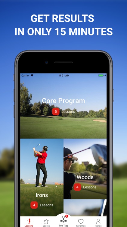 15 Minute Golf Coach Pro Tips screenshot-0