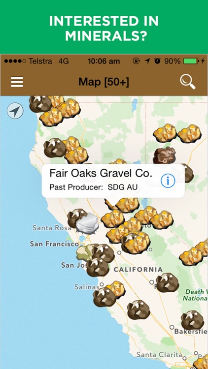 Digger's Map: Find Minerals