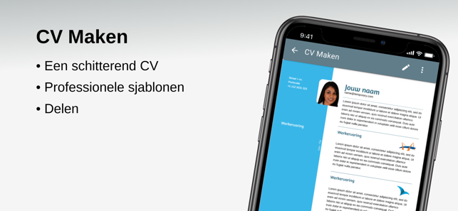 Cv Maken In De App Store