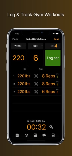 Gym Horn: Workout Tracker Log(圖1)-速報App