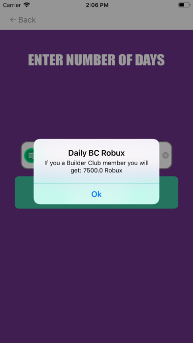 Daily Robux Calculator 苹果商店应用信息下载量 评论 排名情况 德普优化 - when you get your daily robux builders club