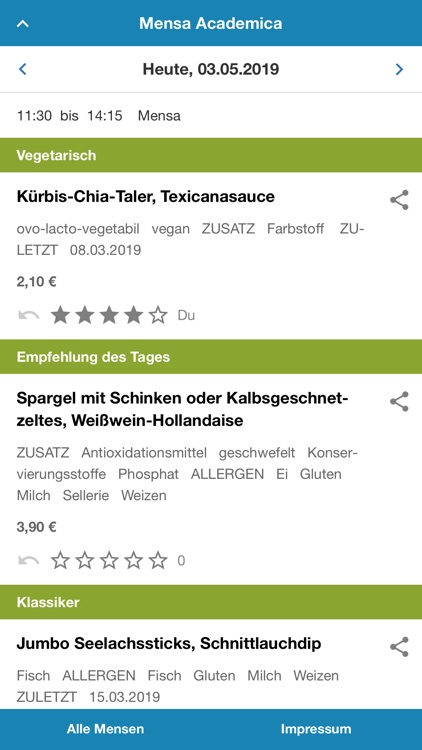 Mensa Aachen und Jülich