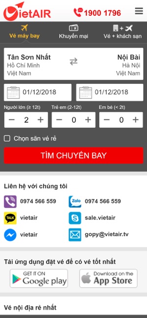 VietAIR - Vé máy bay(圖1)-速報App