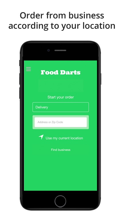Food Darts App
