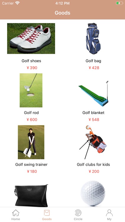 Healthy golf