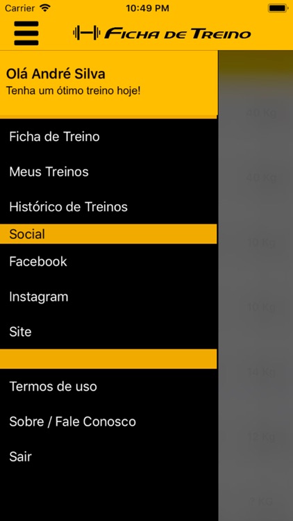 Ficha de Treino screenshot-4