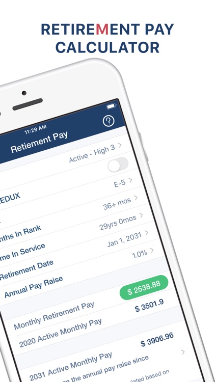 Military Retire Pay