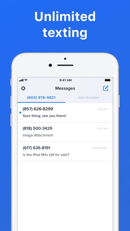 Second Texting Number screenshot-6
