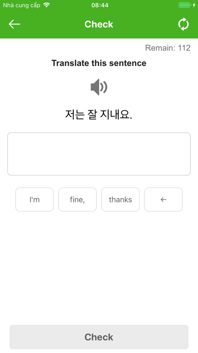 Learn Korean Phrases screenshot 3