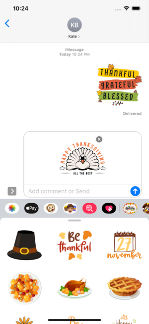 Thanksgiving Stickers · Pack(圖2)-速報App