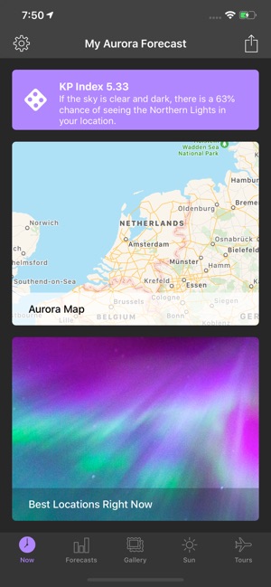 My Aurora Forecast Pro(圖1)-速報App